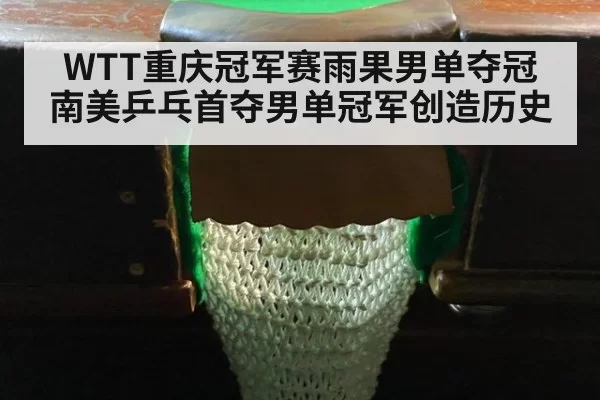 WTT重庆冠军赛雨果男单夺冠 南美乒乓首夺男单冠军创造历史